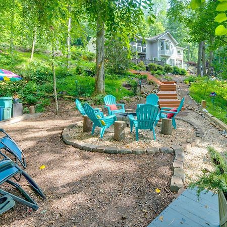 Creekside Hendersonville Haven Hot Tub And Fire Pit Ngoại thất bức ảnh