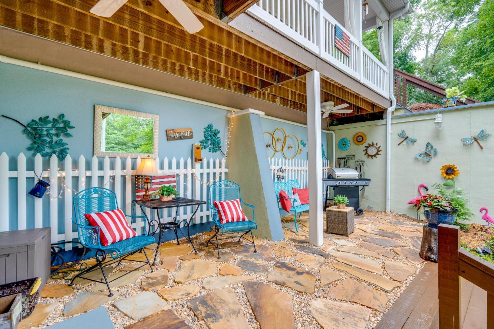 Creekside Hendersonville Haven Hot Tub And Fire Pit Ngoại thất bức ảnh