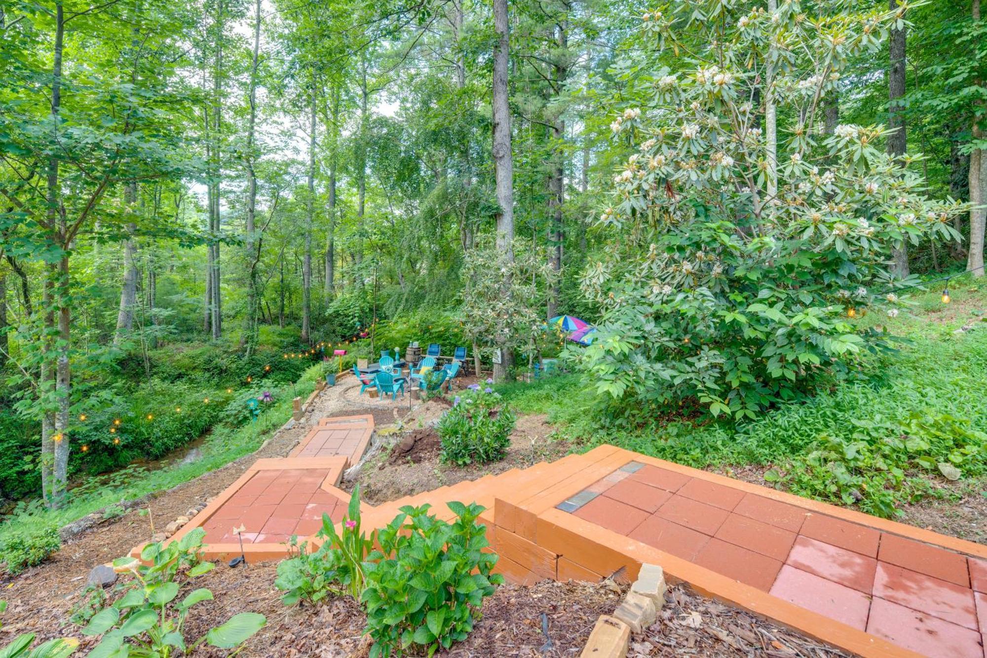 Creekside Hendersonville Haven Hot Tub And Fire Pit Ngoại thất bức ảnh