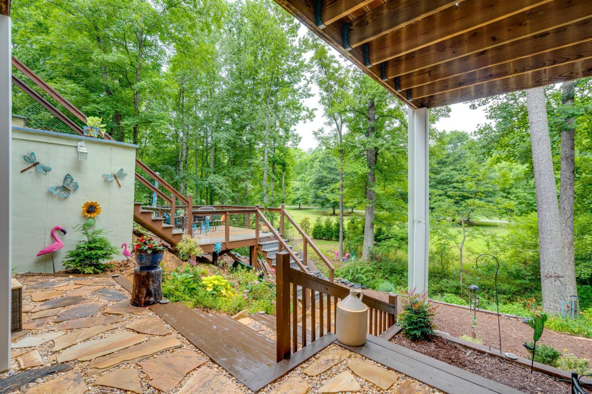 Creekside Hendersonville Haven Hot Tub And Fire Pit Ngoại thất bức ảnh